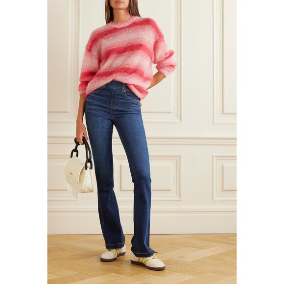 SPANX Denim - SPANX High-rise flared jeans size medium NWOT $150 retail